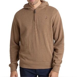 U.S. Polo Assn. Men's Flatback Quartzip Hoodie. Size XL.
